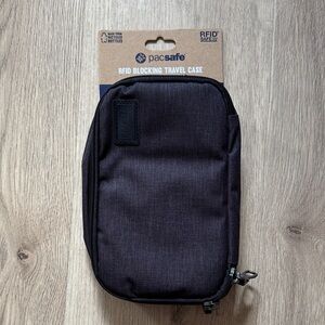 Pacsafe Charcoal RFID Blocking Travel Case